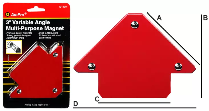 Magneettikulma 11Kg - Öljynkeräys - T21130 - 1