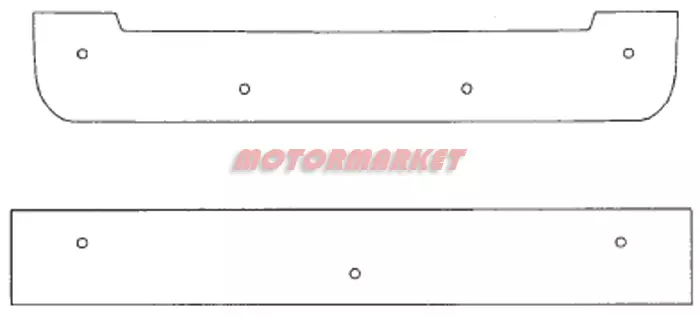 Maskisuoja Fiat Fiorino 2011-2015 - Fiat maskisuojat - TS20 - 1