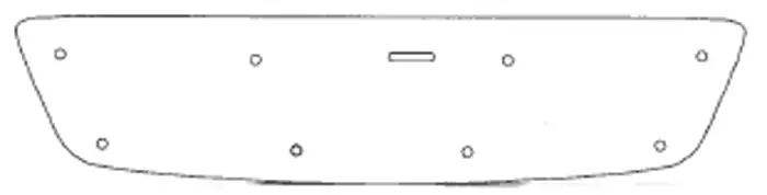 Maskisuoja Mercedes-Benz W203 2001-2004 - Mercedes-Benz maskisuojat - TS40 - 1