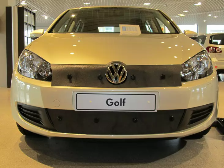 Maskisuoja VW Golf VI 2009-, myös 2011- - VW maskisuojat - TS90 - 1