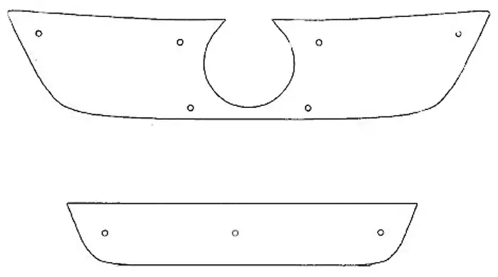 Maskisuoja VW Passat 2005-2010 - VW maskisuojat - TS100 - 1