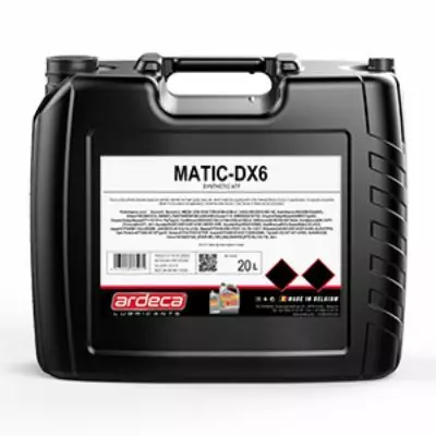 MATIC DX6 20 L Ardeca - Vaihteisto- ja peräöljyt - 114-41141-20 - 1