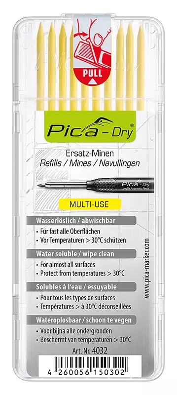 Merkintäkynän Lyijy Keltainen Dry - Tussit ja kynät - MA40320 - 1