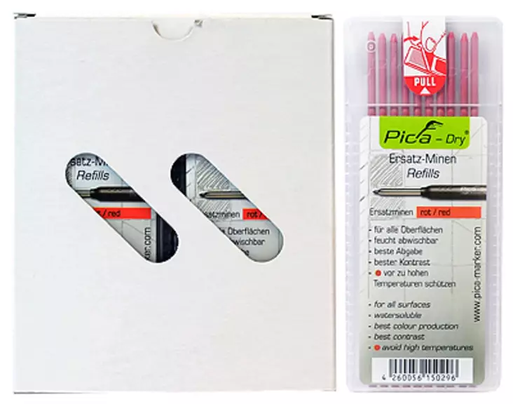 Merkintäkynän Lyijy Punainen Dry - Tussit ja kynät - MA40310 - 1