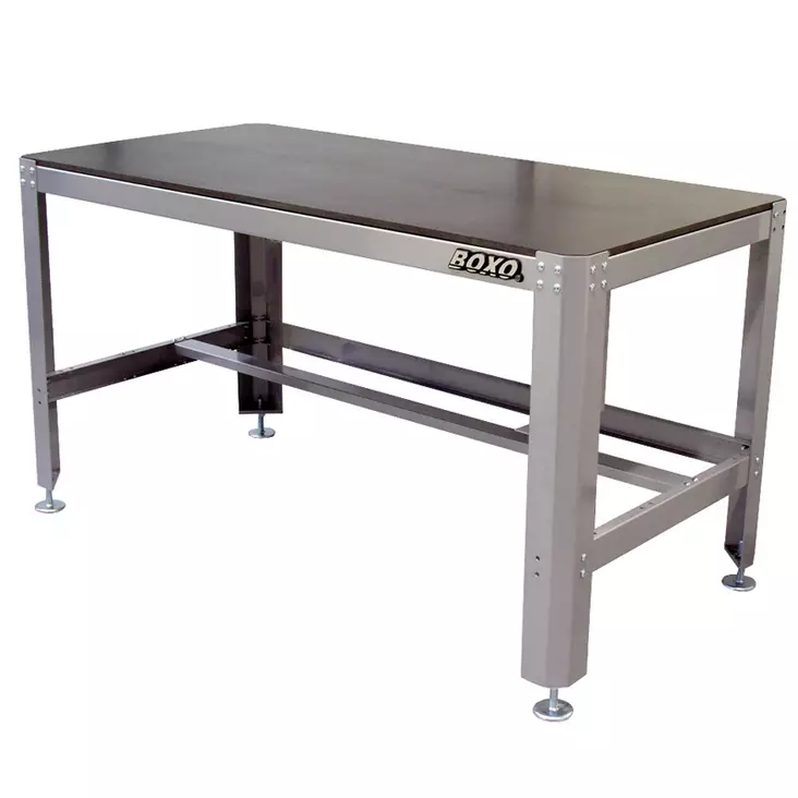 Metallirunkoinen työpöytä Boxo - Työpöydät - 285-6200 - 1