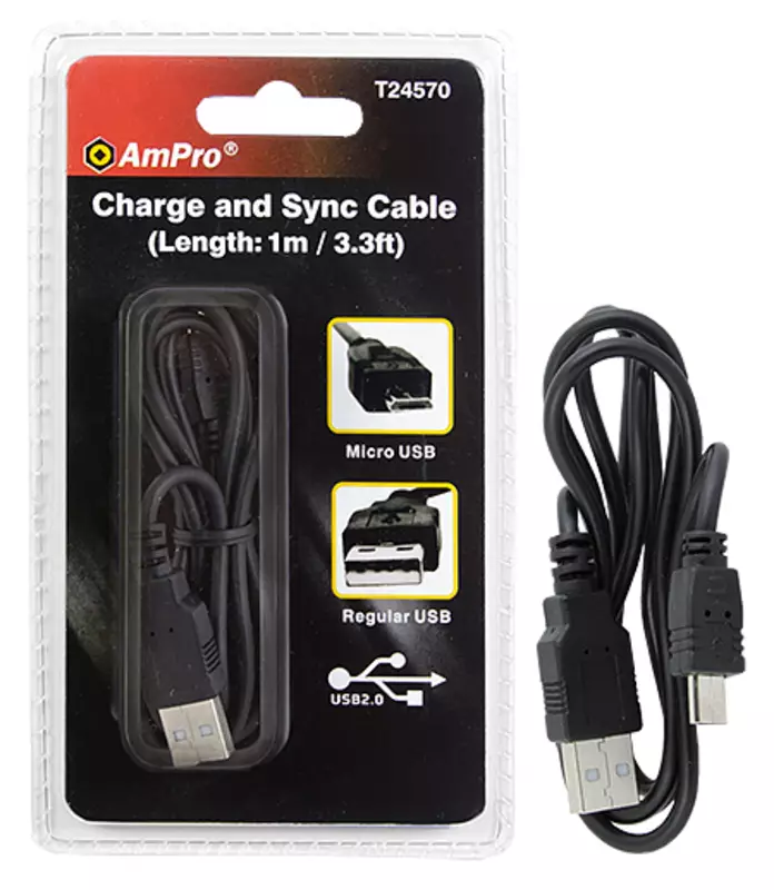 Micro latauskaapeli USB - Elektroniikka - T24570 - 1