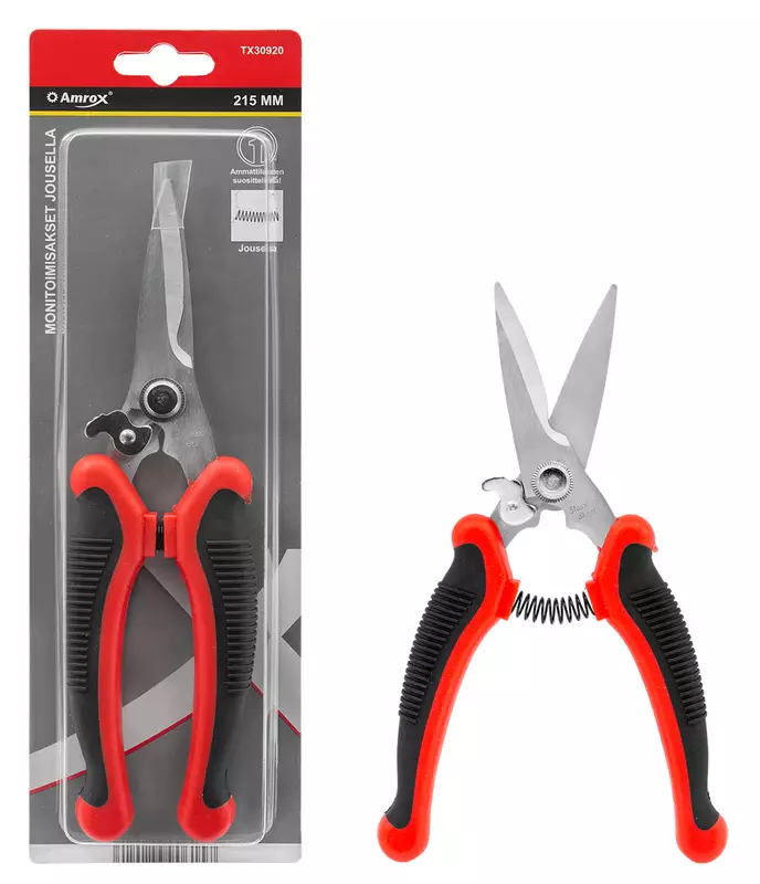 Monitoimisakset 215mm Jousella - Sakset - TX30920 - 1