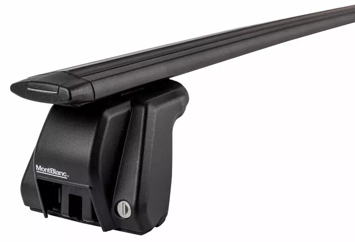 Mont Blanc Furka Telineputkipari Musta - Furka-taakkatelineet - MB701000 - 1