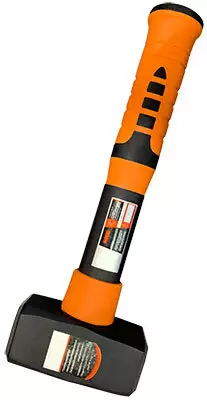 Moska Lyöntipää 1,5 kg Pituus 273 mm - Vasarat, lekat ja moskat - 291-XL654-1500 - 1