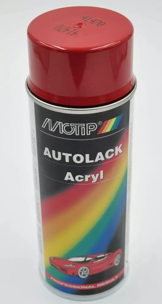 Motip automaali 400 ml 41470 RAL3001 - Automaali spray värikoodilla - 104-41470 - 1