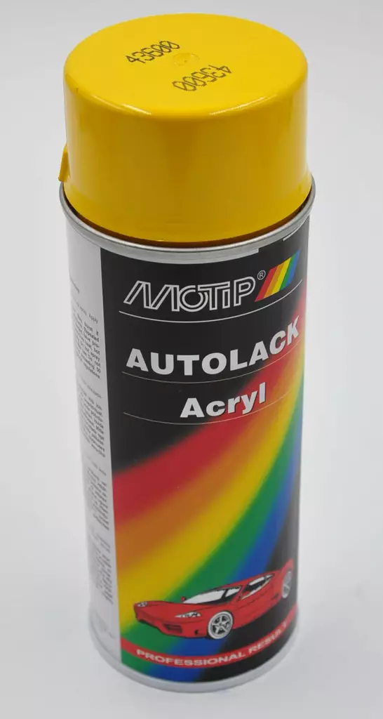 Motip automaali 400 ml 43600 - Automaali spray värikoodilla - 104-43600 - 1