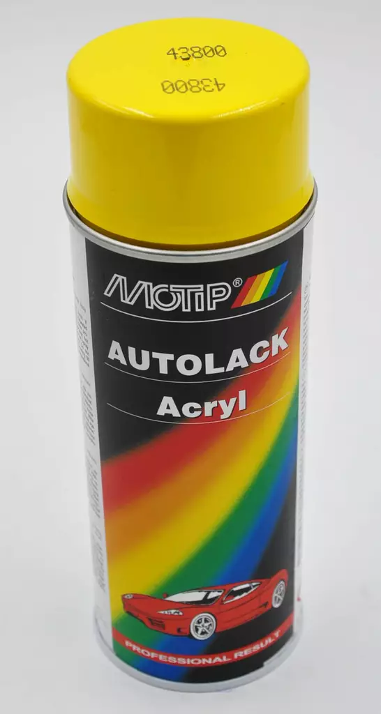 Motip automaali 400 ml 43800 - Automaali spray värikoodilla - 104-43800 - 1