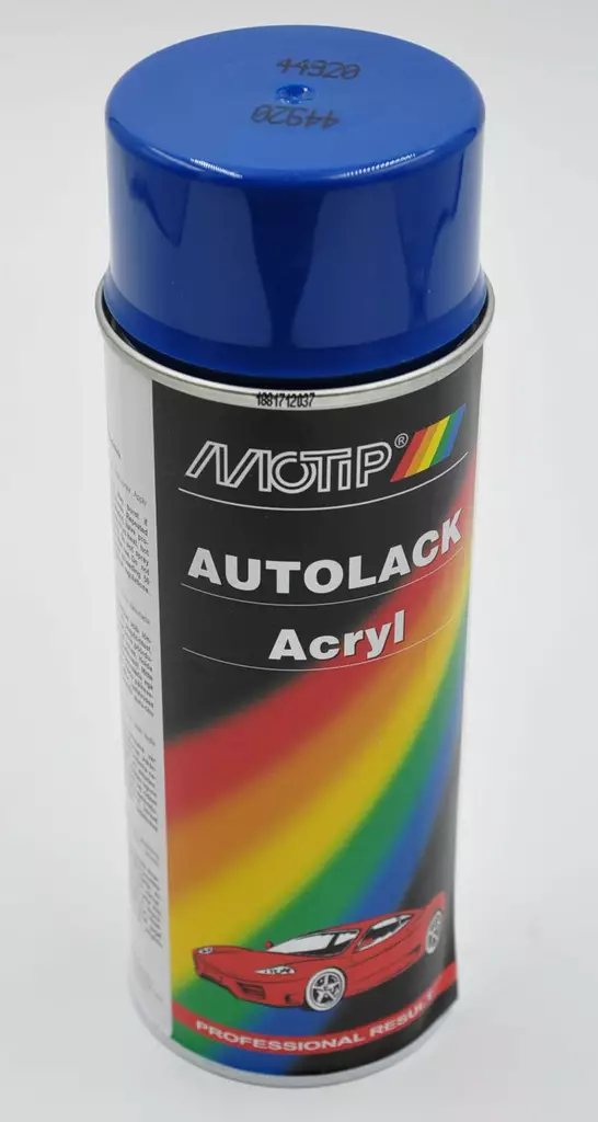 Motip automaali 400 ml 44920 RAL5010 - Automaali spray värikoodilla - 104-44920 - 1