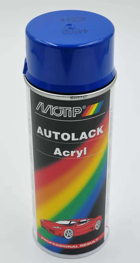 Motip automaali 400 ml 44930 RAL5005 - Automaali spray värikoodilla - 104-44930 - 1