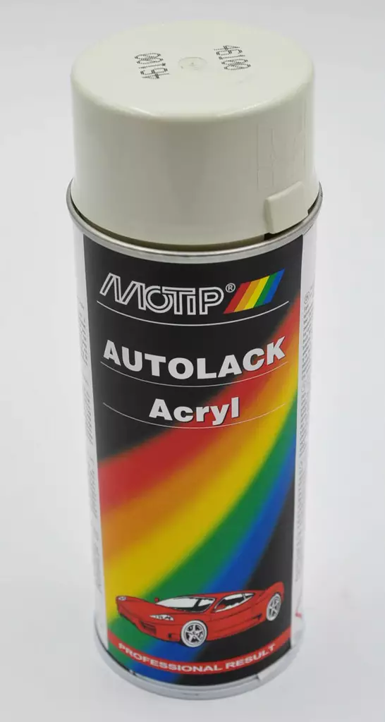 Motip automaali 400 ml 46100 - Automaali spray värikoodilla - 104-46100 - 1