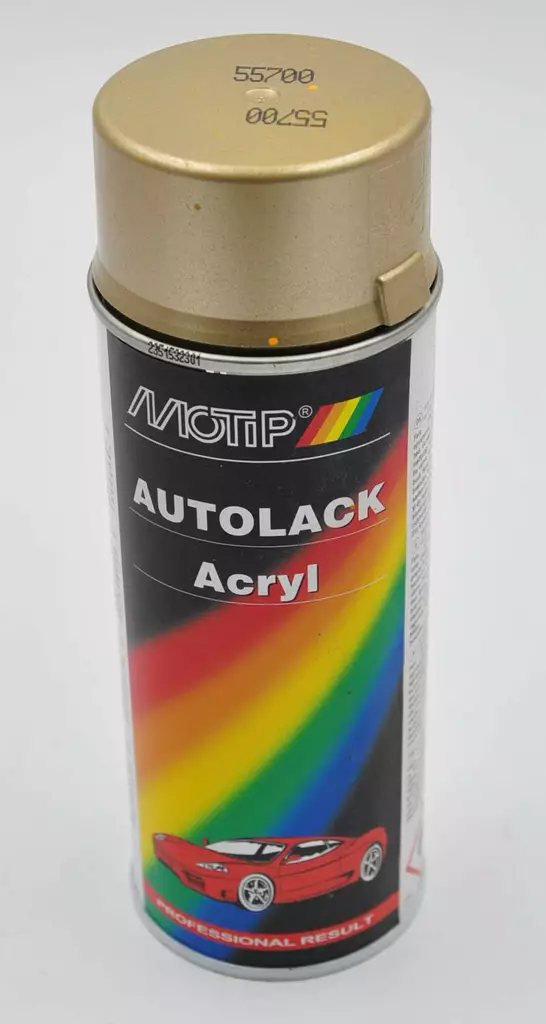 Motip automaali 400 ml 55700 - Automaali spray värikoodilla - 104-55700 - 1