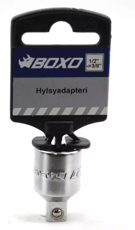 Muuntokappale 1/2" -> 3/8" Boxo - Jatkot, nivelet ja adapterit - 284-B1930 - 1