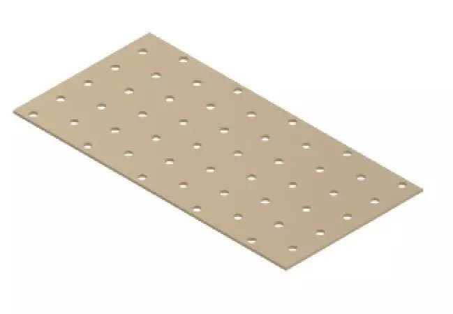 Naulauslevy 100X300 kuumasinkitty - Kulmaraudat ja naulalevyt - 672-A-RN100300 - 1