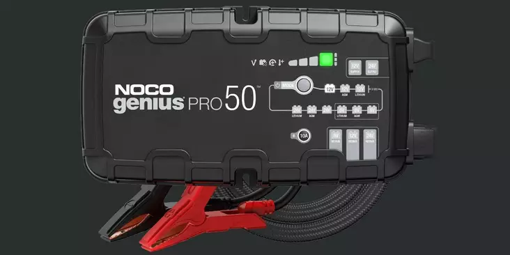 NOCO genius PRO 50 50A(6/12V) ja 25A(24V) - Akkulaturit autoon - 295-10-GENIUSPRO50 - 1