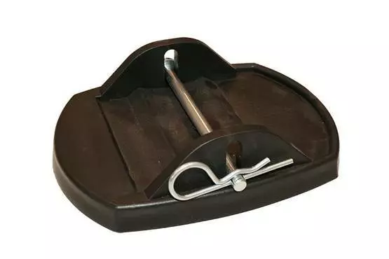 Nurkkatuen aluslevysarja Haba 4 kpl Aluslevy 177x142x45mm - Tukijalat ja nurkkatuet - 7601000 - 1