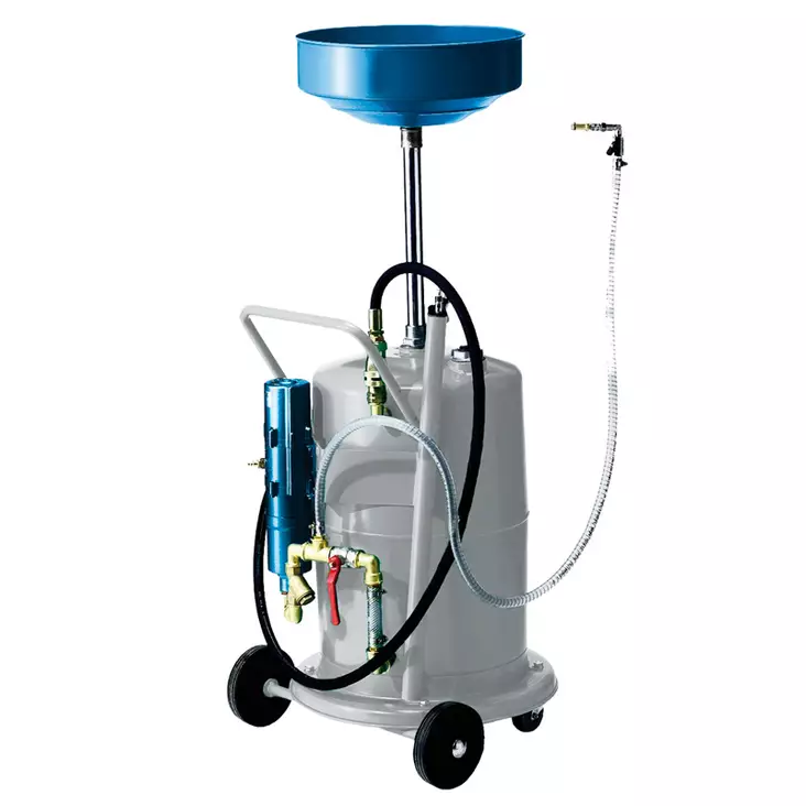 Öljyn imuvaihtaja-kerääjä 95 L pumpulla - Öljynkeräys - 555-27410890 - 1