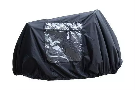 Polkupyörän Suojapeite 2-3 Pyörälle Musta Asuntoautoon - Suojapeitteet pyörille ja varoitusmerkit - 7601250 - 1