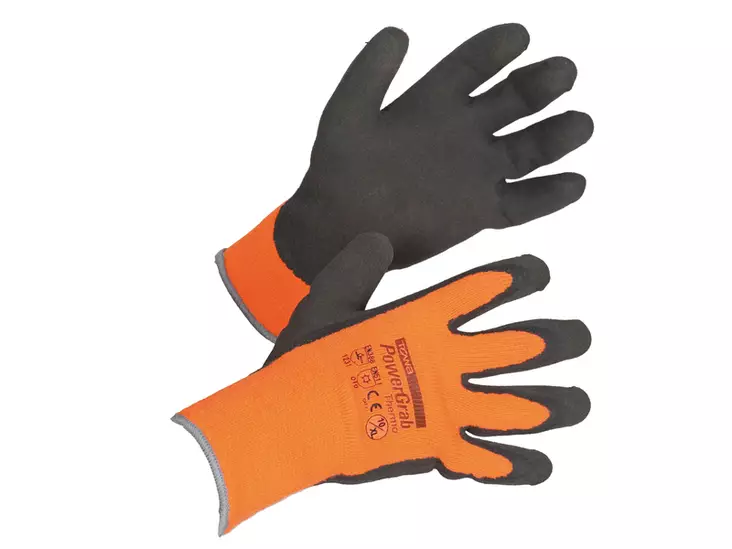 Power Grap Thermo lateksipinnoitettu talvikäsine koko 10 - Talvityöhanskat - 1669-10 - 1