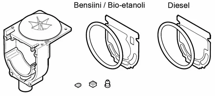 Puhallinsarja 12V HYDR ECO - Eberspächer varaosat - EBE252526991500 - 1
