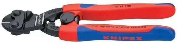 Pulttisakset jousella / lukituksella 200 mm Knipex - Pulttisakset - 265-7112-200 - 1