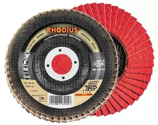 Rhodius Lamellilaikka Jumbo Speed Cer.125mm A060 - Lamellilaikat - 287-JSC125060 - 1