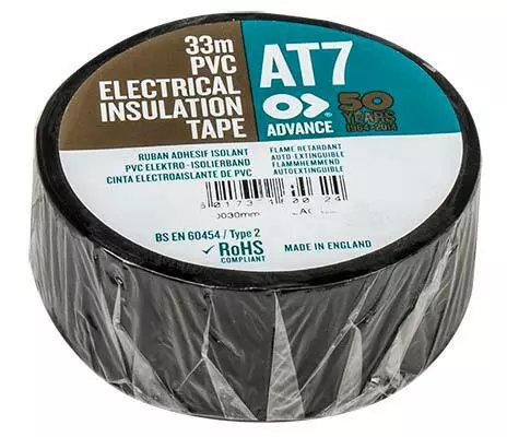 Sähköteippi musta 30 mm x 33m - Teipit - 921-6041M-30 - 1