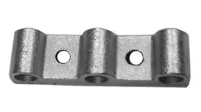 Seinäkiinnike puomille 122x33 Puomin senäkiinnike hevostraileriin - Hevostrailerin varaosat - 3320020 - 1