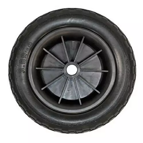 Sivupyörä AL-KO 260mm keskireikä 20mm AL-KO sivupyörä musta polyuretaani - Venetrailerin rullat ja kölituet - 360220 - 1