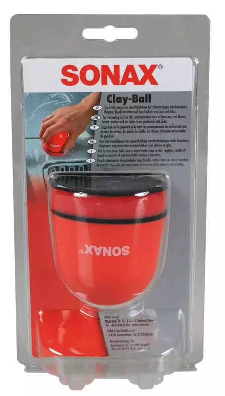 Sonax Clay Ball Pallonmuotoinen Savisieni - Kiillotusaineet - SO419700 - 1