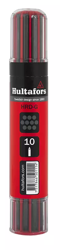 Täyttölyijy Hrd Grafiitti 10kpl - Tussit ja kynät - HF287410 - 1