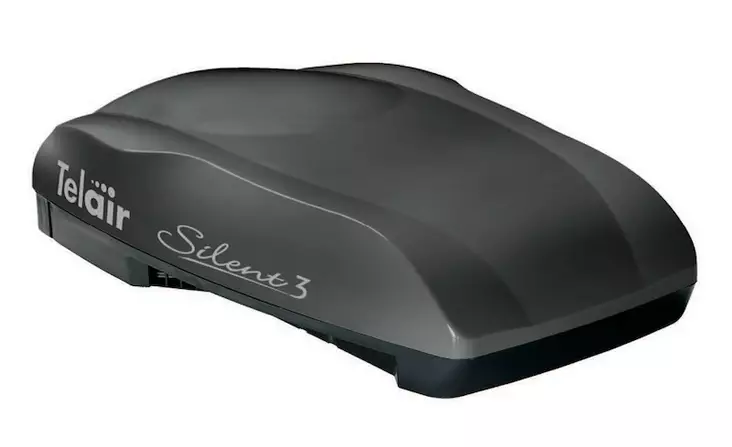 Telair SILENT Plus 8100 Ilmastointilaite/lämpöpumppu 8,100 BTU 2,37 kW, musta - Ilmastointilaitteet - 07930 - 1