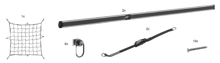 Thule Garage Organizer sarja, tavaratilaan - Säilytyslokerikot - 302510 - 1