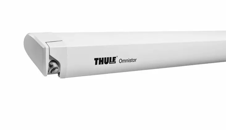 Thule markiisi Omnistor 6300 4,50 m Mystic grey/valkoinen - Kotelomarkiisit katolle Thule - 302180 - 1