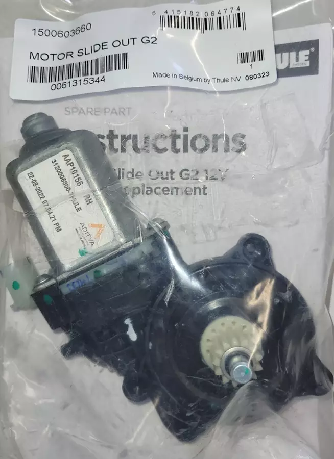 Thule moottori Slide Out Step G2 - Astimet matkailuautoon - 1500603660 - 1