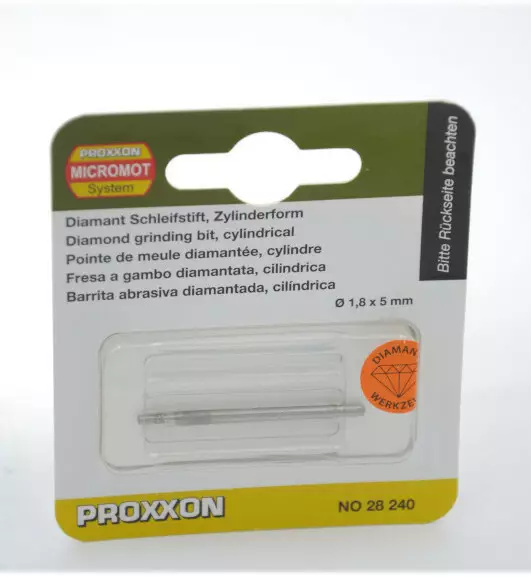 Timanttihiomapuikko, kartio, Ø 1,8 mm - Proxxon timantti, kiillotus ja puhdistus - 28240 - 1