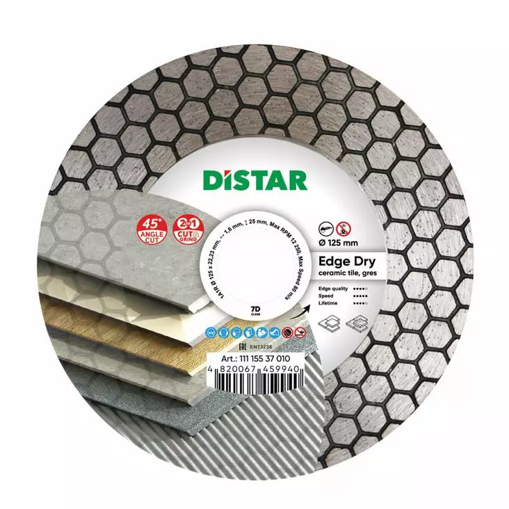 Timanttilaikka 1A1R 125 Edge Dry - Timanttilaikat laatoittajille - 11115537010 - 1
