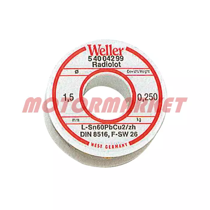 Tinalanka Ø 1,0 mm 100g lyijytön - Juottimet ja kolvit - 293-T10LF-100 - 1