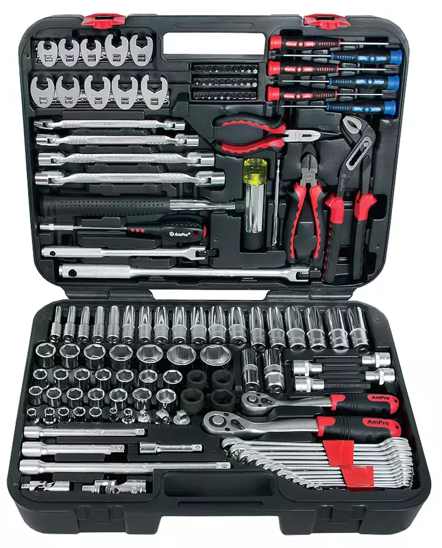 Työkalusarja 1/4" 3/8" 1/2" 138-osaa - Hylsysarjat - T45490 - 2