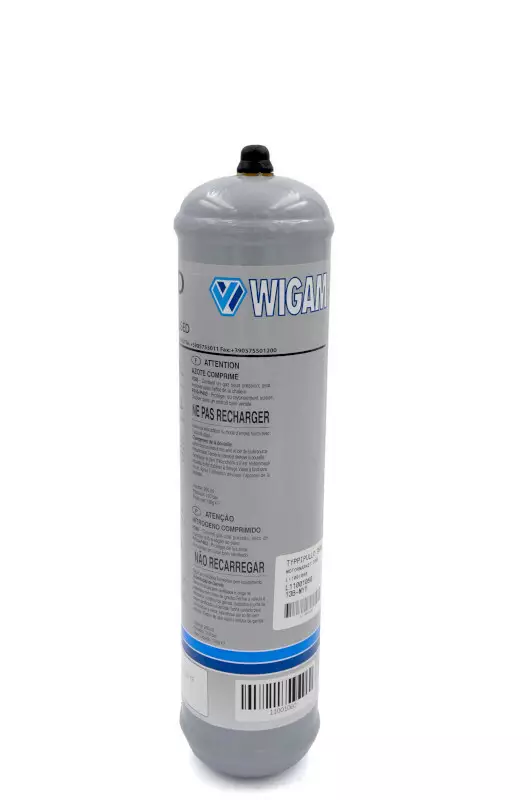 Typpipullo 100% Typpeä N2 950cc 110 bar Kertakäyttöpullo - Typpitäyttösarjat - L11001060 - 1