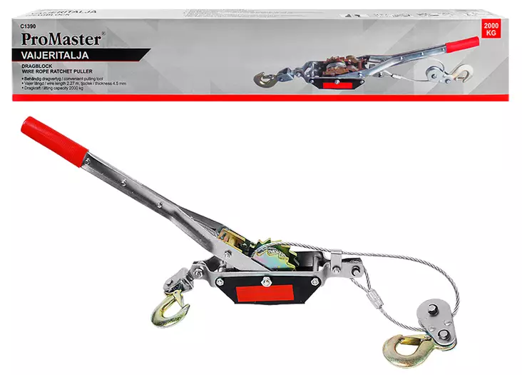 Vaijeritalja 2000 kg - Vaijerivinssit - C1390 - 1