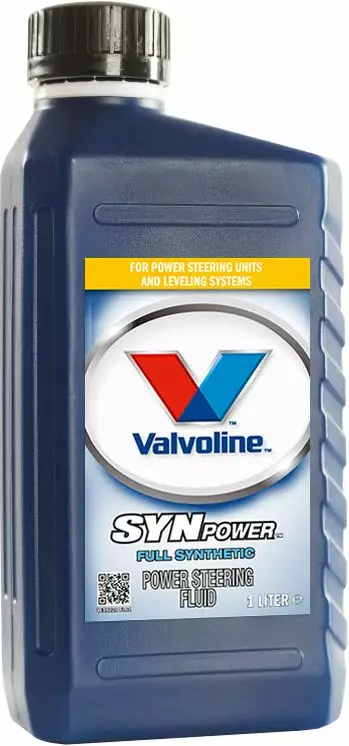 VALVOLINE SYNPOWER POWER STEERING FLUID OHJAUSTEHOSTINNESTE1L - Hydrauli- ja tehostinöljyt - 21-18320 - 1