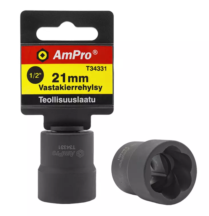 Vastakierrehylsy 1/2" 10mm - Hylsyt - T34320 - 1