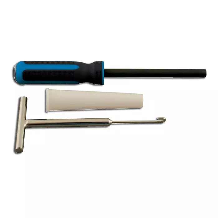 Venttiilityökalusarja Tubeless 3-osaa - Renkaan paikkaus - 258-5540 - 1