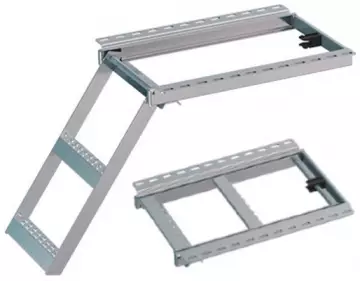 Vetotikas 2-askelmaa 660 mm kuumagalvanoitua terästä - Tikkaat ja pukit - 792-TK8660 - 1