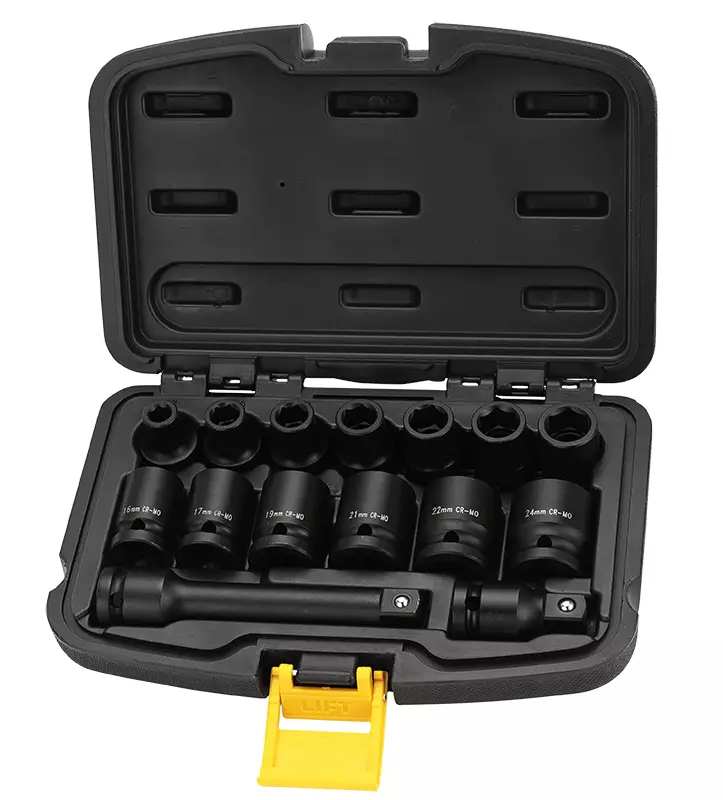 Voimahylsysarja 1/2" 15-osaa 8-24 mm - Hylsysarjat - PP127450 - 2